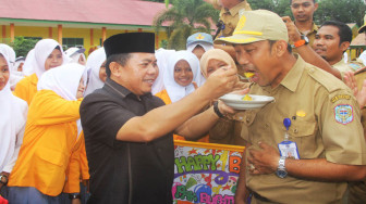 H Al Haris : Menghadiri Apel Pelajar Bersama Setir Mobil Sendiri
