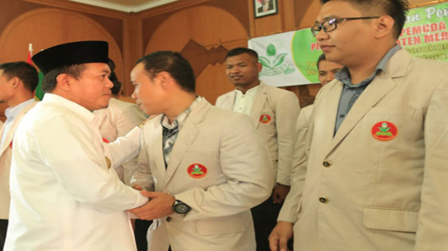 Al Haris Hadiri Pelantikan Pengurus Pemuda Muhammadiyah