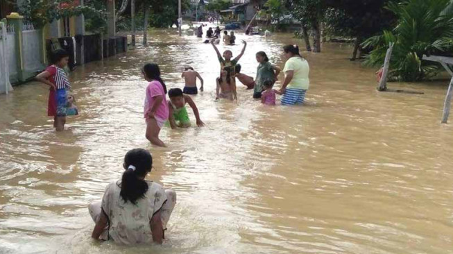 Merlung Banjir, Ratusan Rumah Terendam