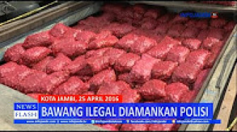 Bawang Ilegal Diseludupkan ke Jambi
