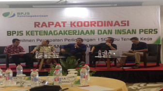 BPJS Ketenagakerjaan Gelar Rakor dengan Wartawan