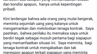 Bupati Bungo Membantah Lewat Facebook, Ini Katanya...