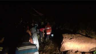 Akses Jalan ke Tiga Desa di Rantau Pandan Tertutup Longsor