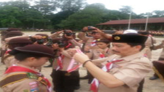 Raida Pramuka Tolom Ukur Keberhasilan Mendidik Generasi Muda