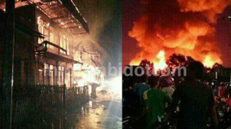 Lima Rumah di Siulak Terbakar