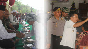 Bupati Pantau Natal, Wabup Hadiri Maulid
