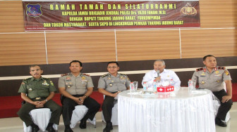 Bupati Tanjabbar Silaturahmi dengan Kapolda Jambi