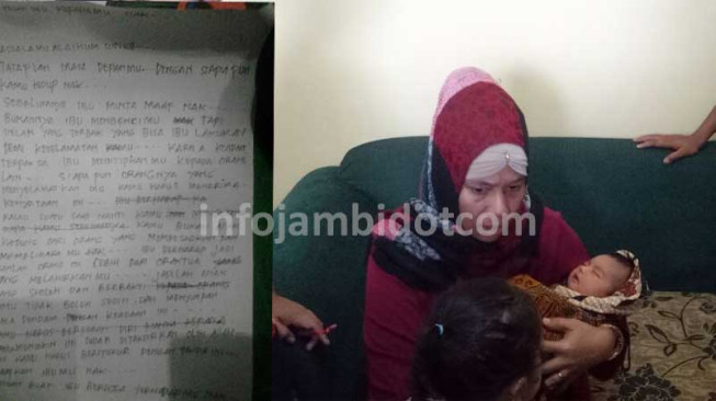 Ini Isi Surat Orangtua Bayi Perempuan di Dalam Kardus