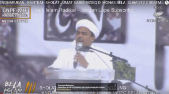 VIDEO : Khotbah Sholat Jumat Habib Rizieq pada Aksi 212