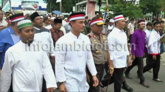 Zola Ikut Aksi Damai 212