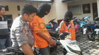 Butuh Duit Untuk Nikah, Sepasang Kekasih Curi Motor