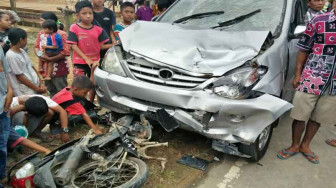 Korban Kecelakaan Avanza vs Yamaha Vega Masih Kritis