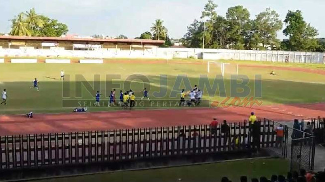 Diwarnai Kericuhan, Tanjabtim vs Batanghari 2-2