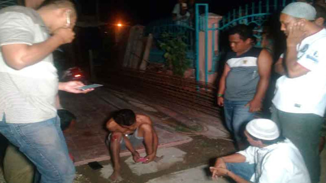 Babak Belur Dihajar Massa, Erwin Akhirnya Mengaku Mengantar Ekstasi