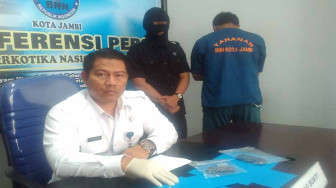 Dua Oknum Honorer DPRD Kota Jambi Ngedar Shabu