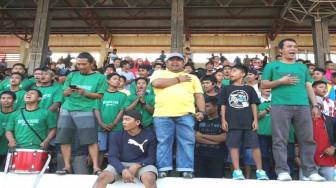 Suporter Bujang Jantan Siapkan Yel-Yel, Kota Jambi vs Batanghari Bakal Seru