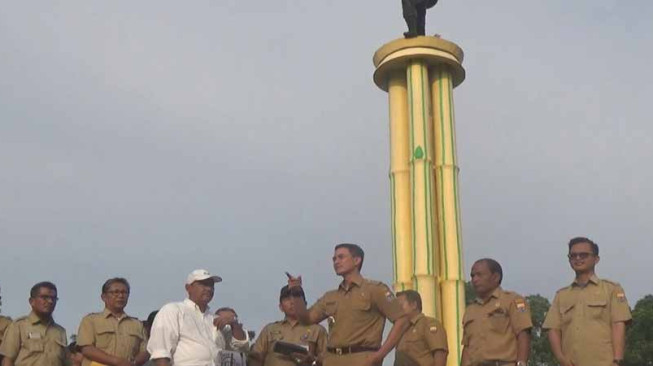 Tugu Juang Bakal Dijadikan Taman Indah