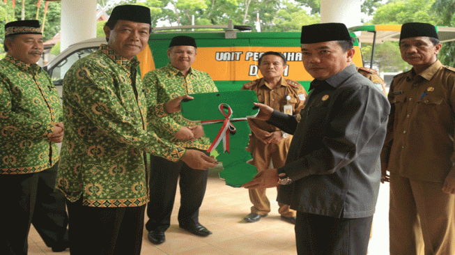 DMI Merangin Dapat Bantuan Mobil Operasional