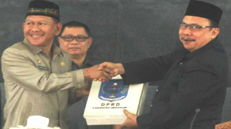 Bupati Sampaikan KUA-PPAS APBD Merangin 2017