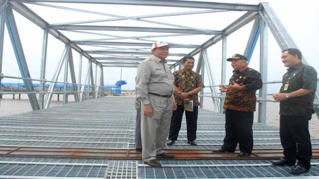 Peresmian Pelabuhan Roro oleh Presiden Jokowi Belum Jelas
