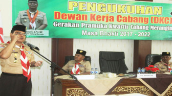 Sekda Kukuhkan DKC Pramuka Merangin