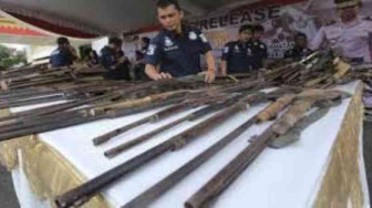Polisi Sita Belasan Kecepek