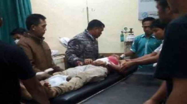 Buru Babi, Pemuda Ini Malah Diserang