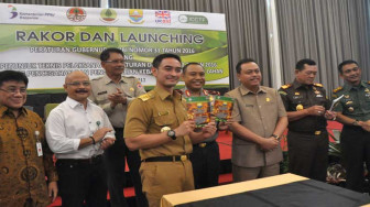 Gubernur Jambi Launching Pergub Pengendalian Karhutla