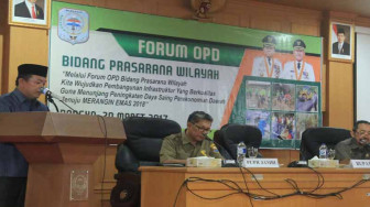 Al Haris Buka Rakor Forum OPD Bidang Prasarana Wilayah