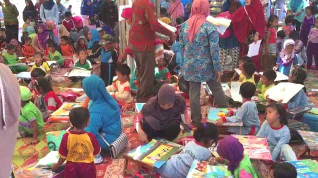 Peduli Anak Negeri, Wirdayanti Gelar Lomba Kreasi