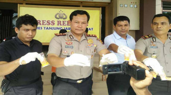 Polres Tanjabbar Tangkap Pengedar Narkoba Lagi