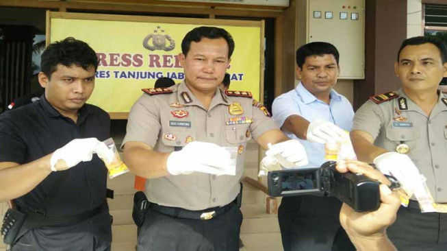 Polres Tanjabbar Tangkap Pengedar Narkoba Lagi