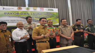 Zola Launching Pergub Pengendalian Karhutla