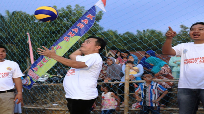 Turnamen Volly Bupati Cup Seri 2 Berlangsung Sebulan