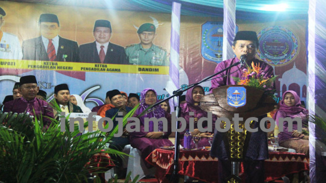 Lantunan Asmaul Husna Tandai Pembukaan MTQ di Merangin
