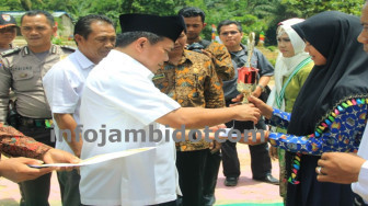 Janji AL Haris, Beasiswa Untuk Lulusan Terbaik Pelajar SMKN 9