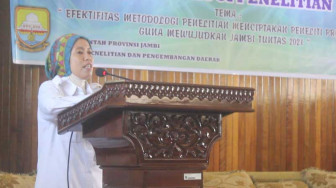 Balitbangda Provinsi Jambi Gelar Workshop Metodologi Penelitian