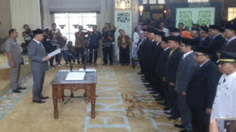 Walikota Kembali Lantik Pejabat Eselon II, III dan IV