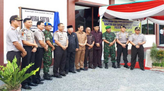 Kapolda Jambi Resmikan Kantor Dan Barak Dalmas "Wira Satya"