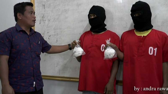 Jadi Kurir Shabu, Warga Aceh Diamankan