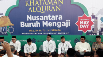 Menaker Ajak Pekerja Terapkan Budaya Mengaji di Perusahaan