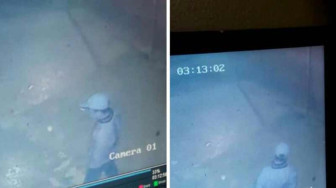 Pencuri Mobil Anggota DPRD Terekam CCTV