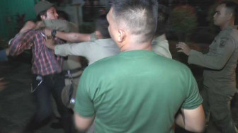 Anak Punk Melawan Saat Dirazia Satpol PP