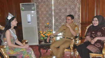 Putri Indonesia Asal Jambi Ini Temui Zola dan Sherrin