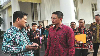 Rapat Bersama Presiden Jokowi, Ini Dibicarakan Zola...