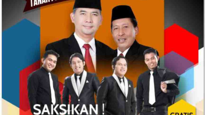 Semarak 616 Tahun Kota Jambi, Malam Ini Wali Band Hibur Warga