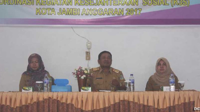 Dinsosnaker Kota Jambi Gelar Bimbingan Teknis K3S