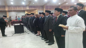 Lagi... Safrial Lantik 132 Pejabat