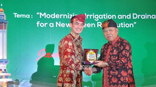 Zola Harap Kongres Irigasi dan Drainase Hasilkan Rekomendasi Kebijakan