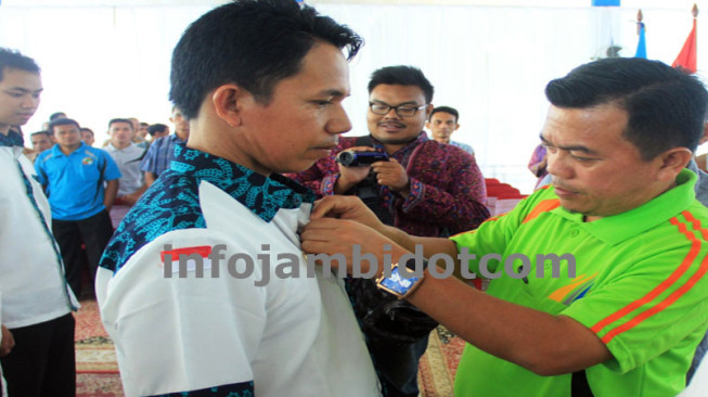 Bupati Merangin Hadiri Pelantikan Pengurus IUMKM
